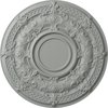 Ekena Millwork Dauphine Ceiling Medallion (Fits Canopies up to 13 1/4"), 33 7/8"OD x 1 3/8"P CM33DA